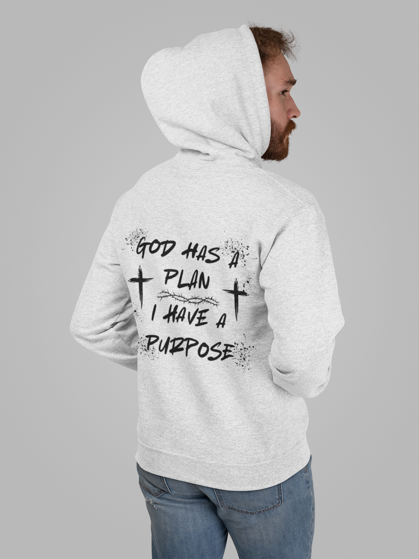 God's Plan Jeremiah 29:11 Unisex Hooded Sweatshirt