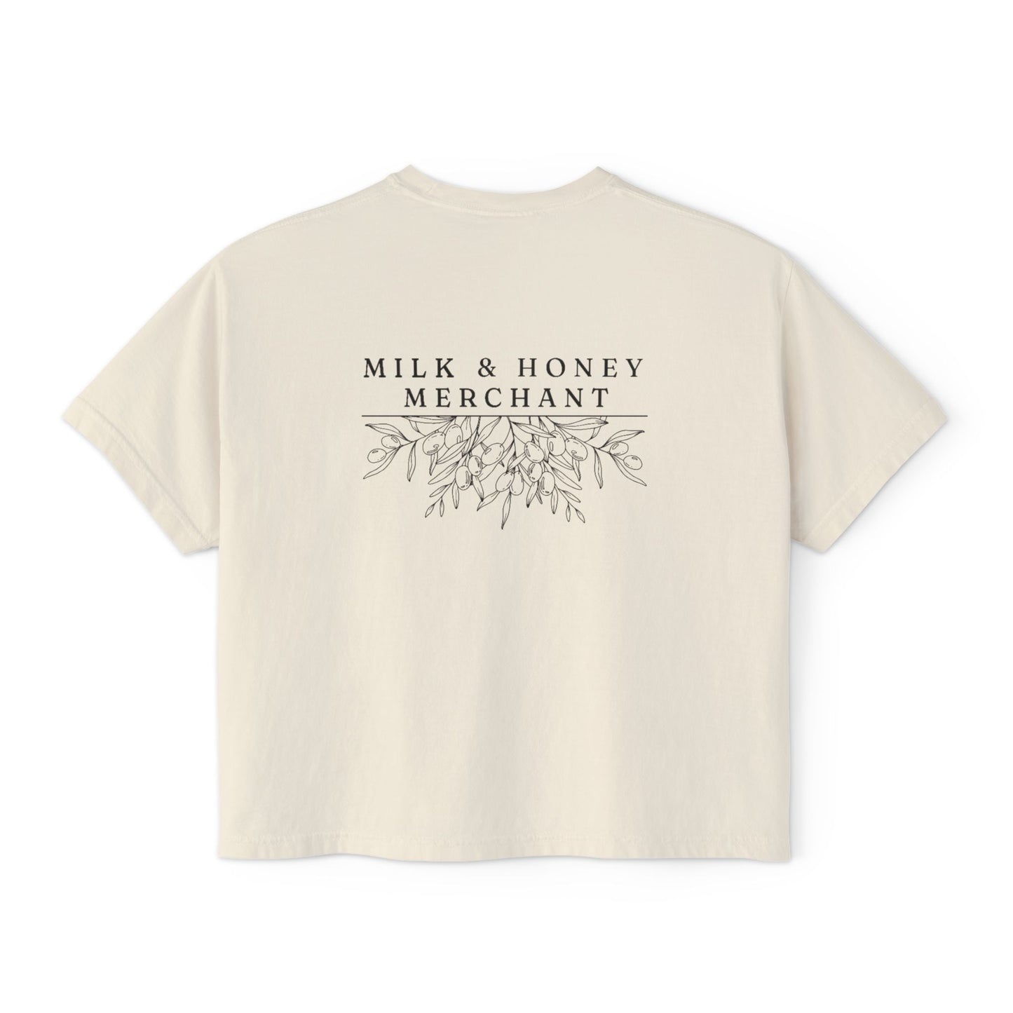 God's Daughter Boxy Tee — Mark 5:34 Faith T‑Shirt