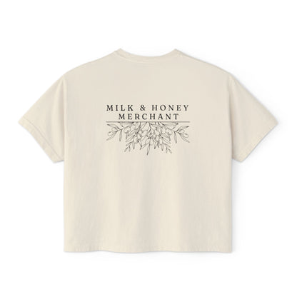 God's Daughter Boxy Tee — Mark 5:34 Faith T‑Shirt