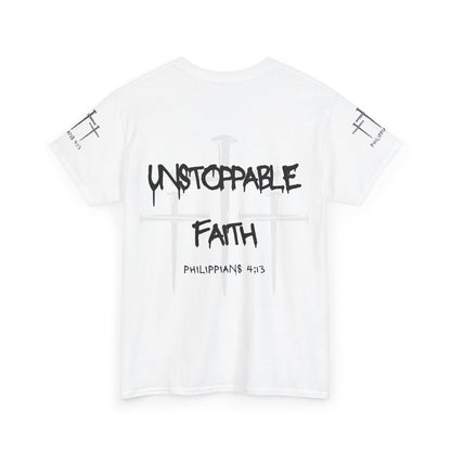 I Am Unstoppable Philippians 4:13 - Unisex Inspirational Christian T-shirt