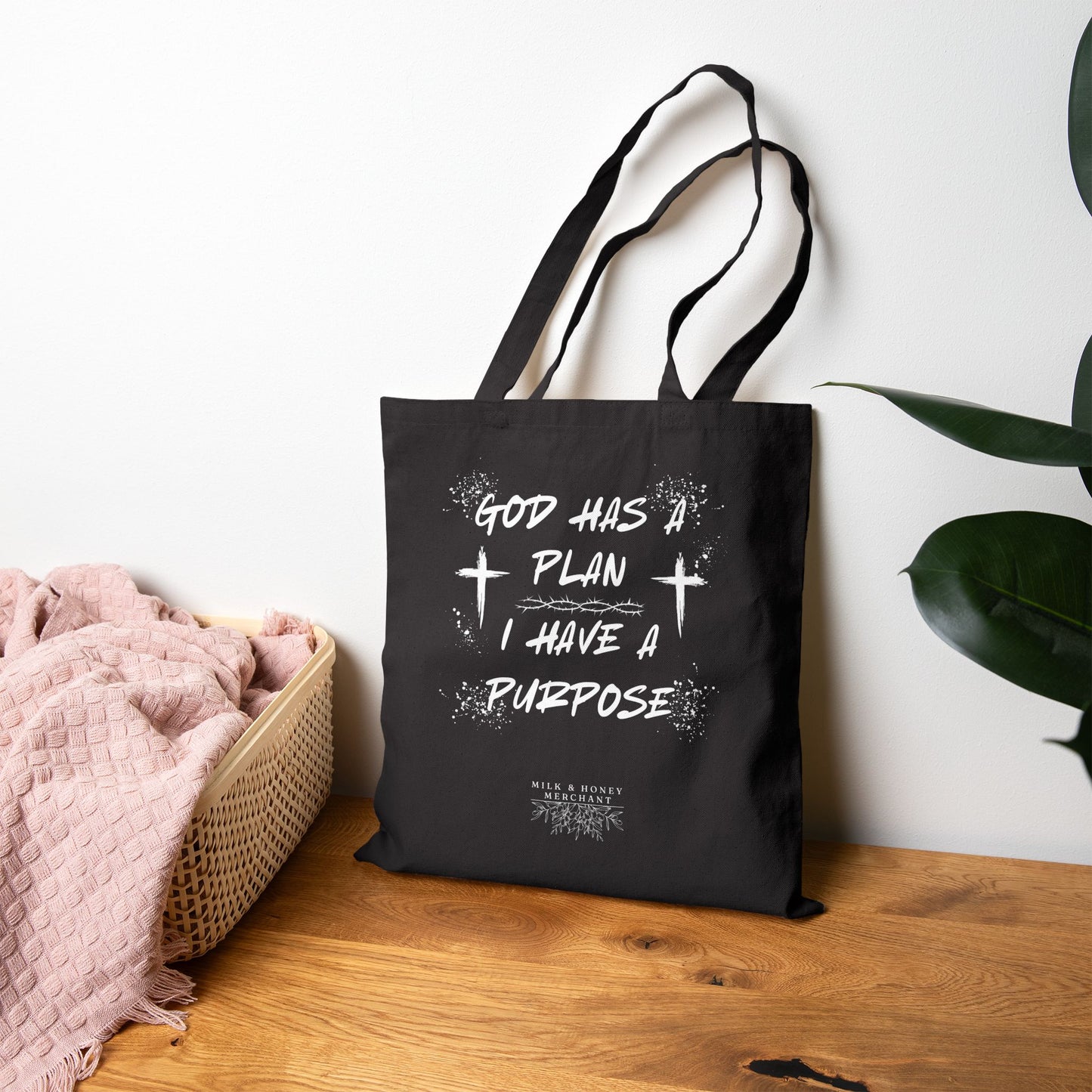God's Plan Jeremiah 29:11- Inspirational Grocery/Church Tote