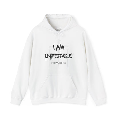 Unstoppable Faith - Philippians 4:13 Pullover Hoodie-Unisex