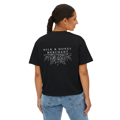 God's Daughter Boxy Tee — Mark 5:34 Faith T‑Shirt