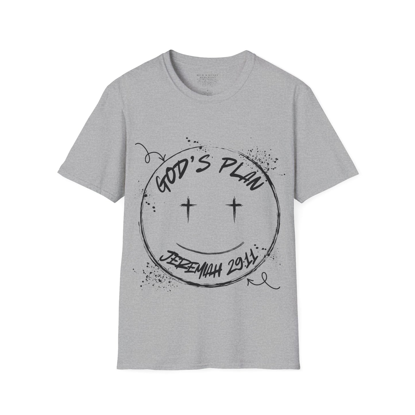God's Plan Jeremiah 29:11 Faith T-Shirt-Unisex