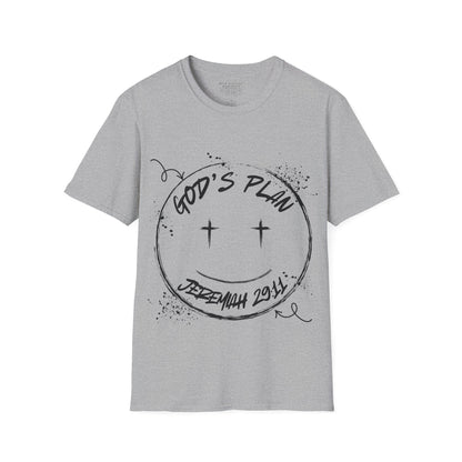 God's Plan Jeremiah 29:11 Faith T-Shirt-Unisex