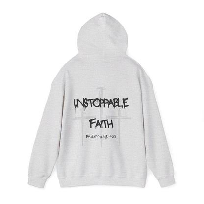 Unstoppable Faith - Philippians 4:13 Pullover Hoodie-Unisex