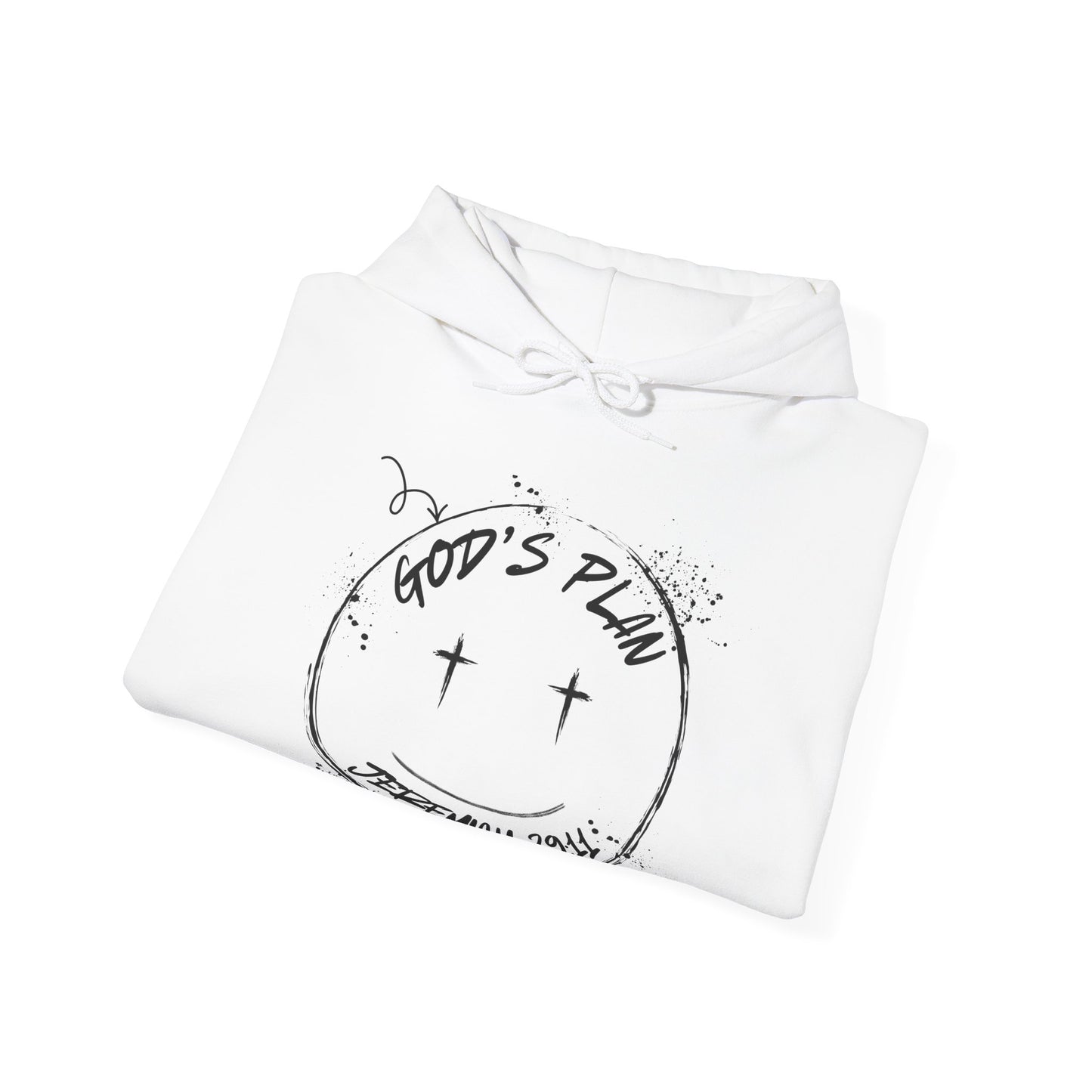 God's Plan Jeremiah 29:11 Unisex Hooded Sweatshirt