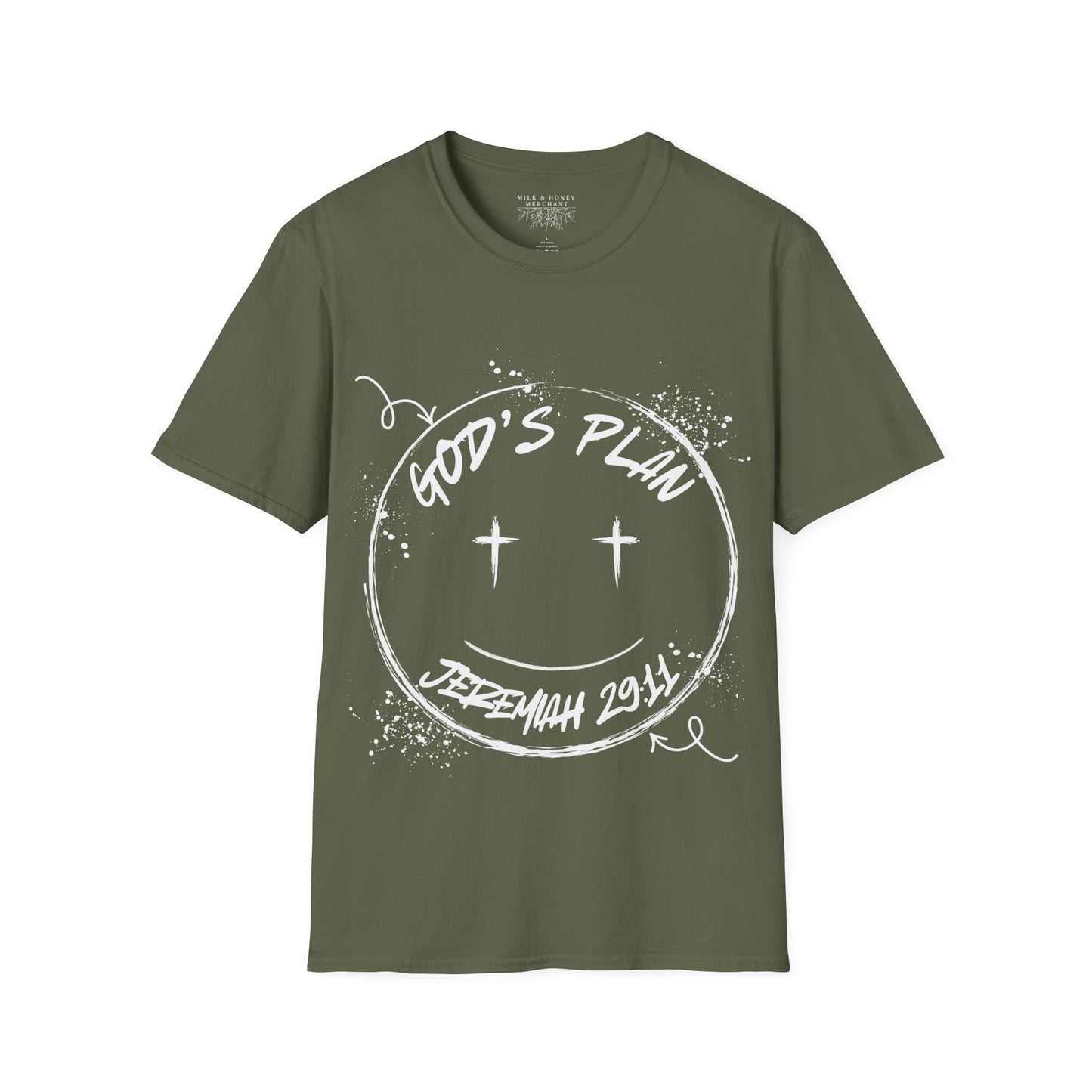 God's Plan Jeremiah 29:11 Faith T-Shirt-Unisex