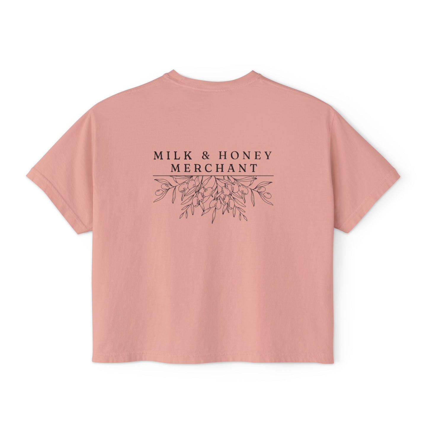 God's Daughter Boxy Tee — Mark 5:34 Faith T‑Shirt