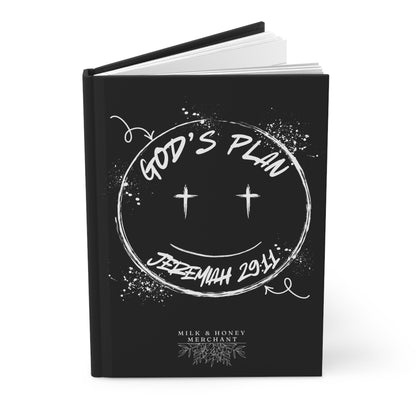 God’s Plan Jeremiah 29:11 -Hardcover Journal