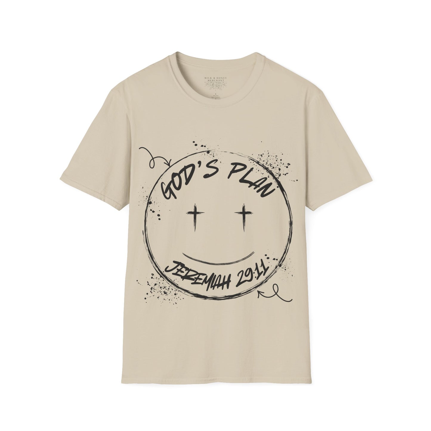 God's Plan Jeremiah 29:11 Faith T-Shirt-Unisex