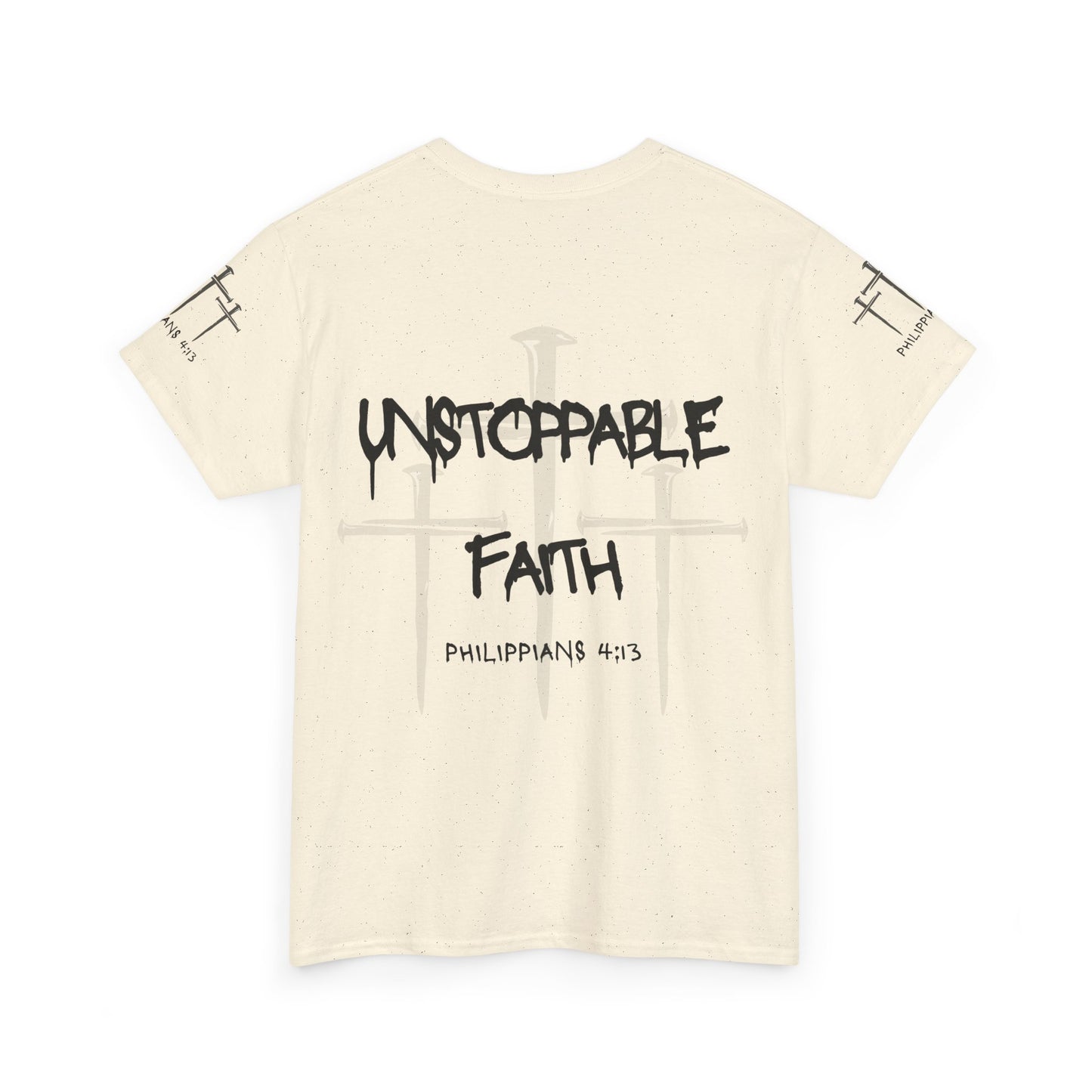 I Am Unstoppable Philippians 4:13 - Unisex Inspirational Christian T-shirt