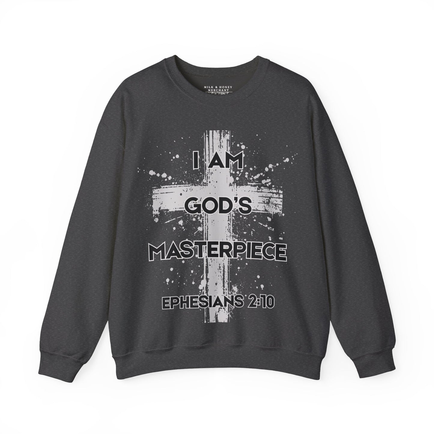 God’s Masterpiece Ephesians 2:10 Crewneck Sweatshirt-Unisex