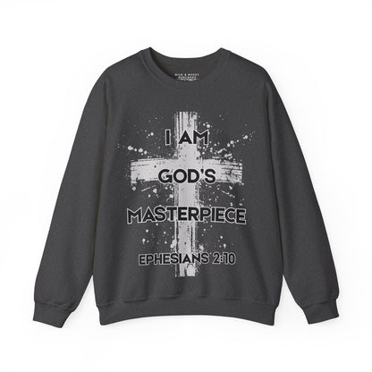 God’s Masterpiece Ephesians 2:10 Crewneck Sweatshirt-Unisex