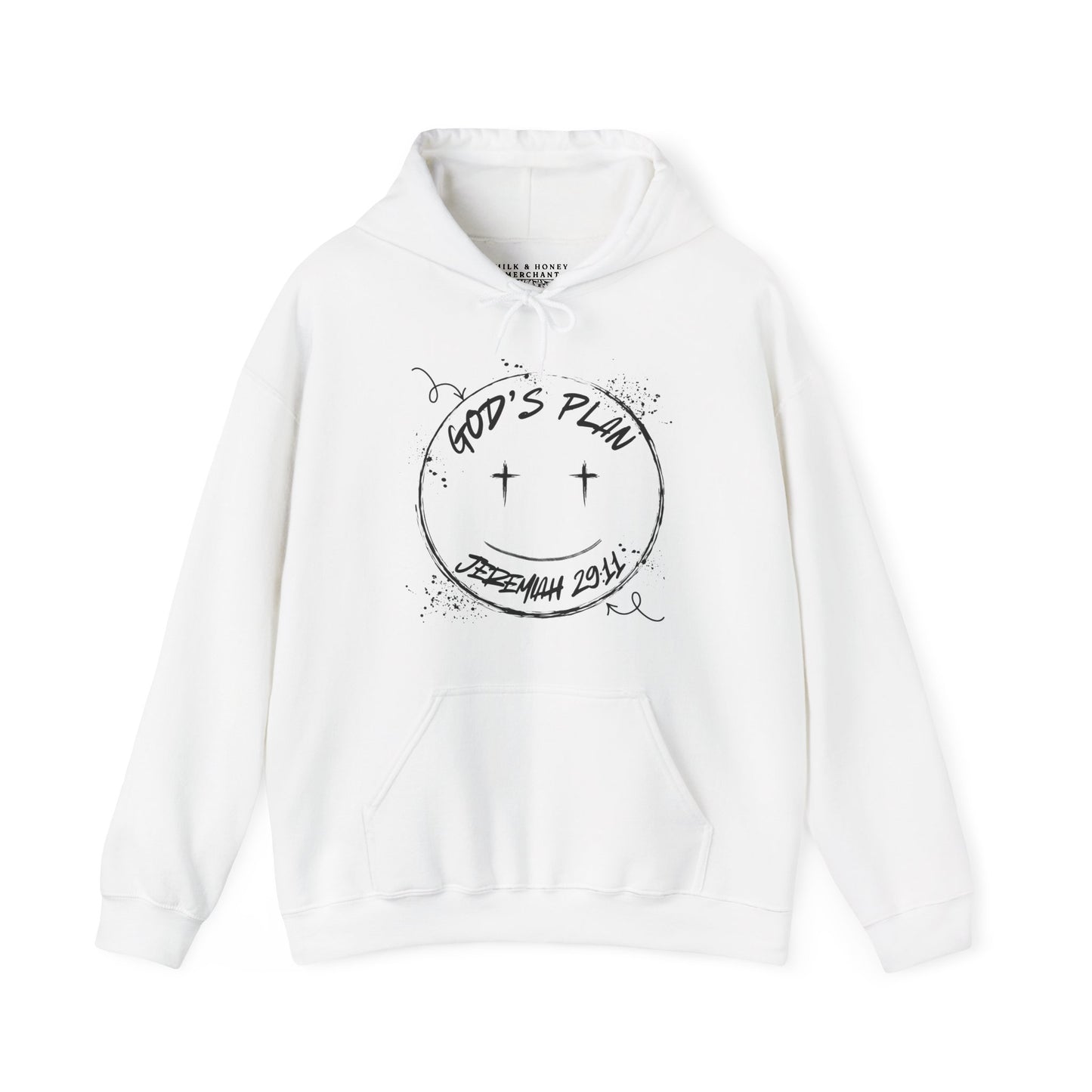 God's Plan Jeremiah 29:11 Unisex Hooded Sweatshirt