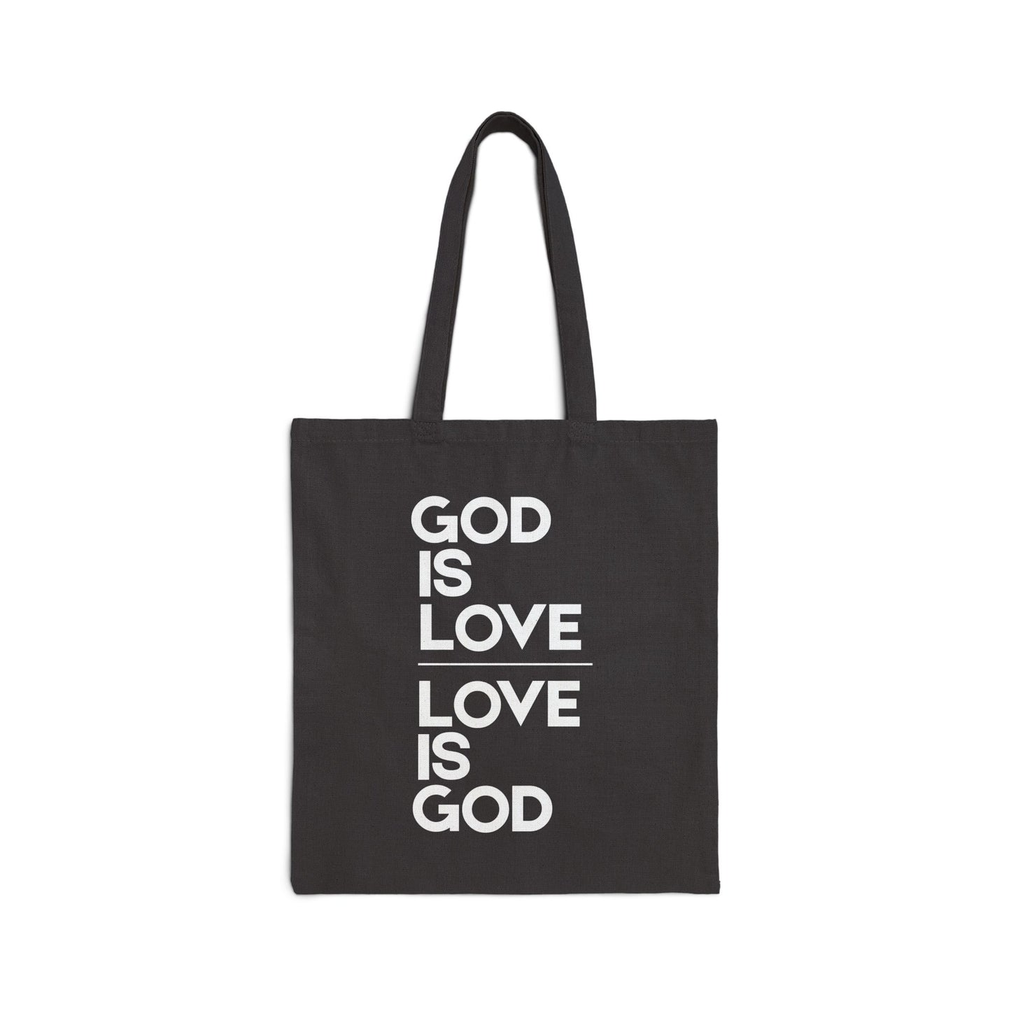 God Is Love  1 John 4:7-16 Canvas Tote Bag
