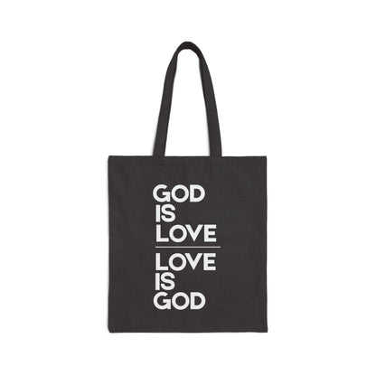 God Is Love  1 John 4:7-16 Canvas Tote Bag