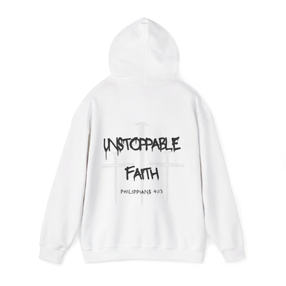 Unstoppable Faith - Philippians 4:13 Pullover Hoodie-Unisex