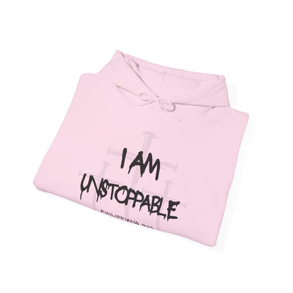Unstoppable Faith - Philippians 4:13 Pullover Hoodie-Unisex