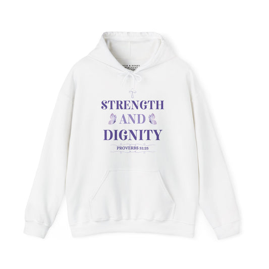 Strength and Dignity Proverbs 31 — Women’s Faith Hoodie