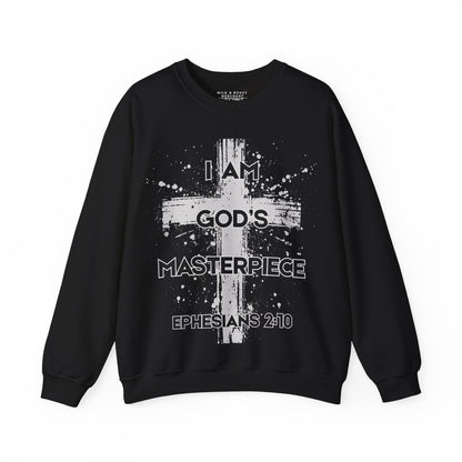 God’s Masterpiece Ephesians 2:10 Crewneck Sweatshirt-Unisex