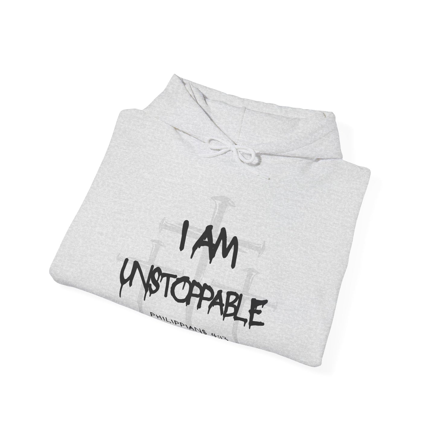 Unstoppable Faith - Philippians 4:13 Pullover Hoodie-Unisex