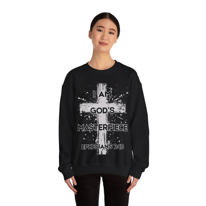 God’s Masterpiece Ephesians 2:10 Crewneck Sweatshirt-Unisex