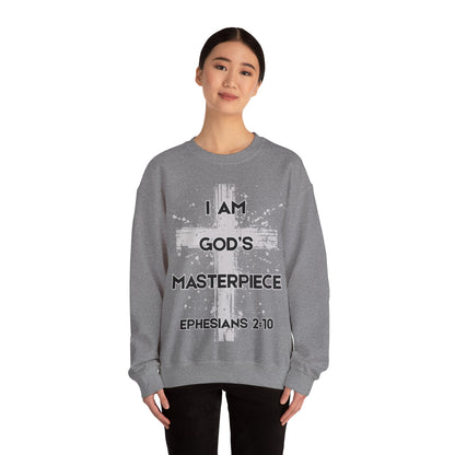 God’s Masterpiece Ephesians 2:10 Crewneck Sweatshirt-Unisex