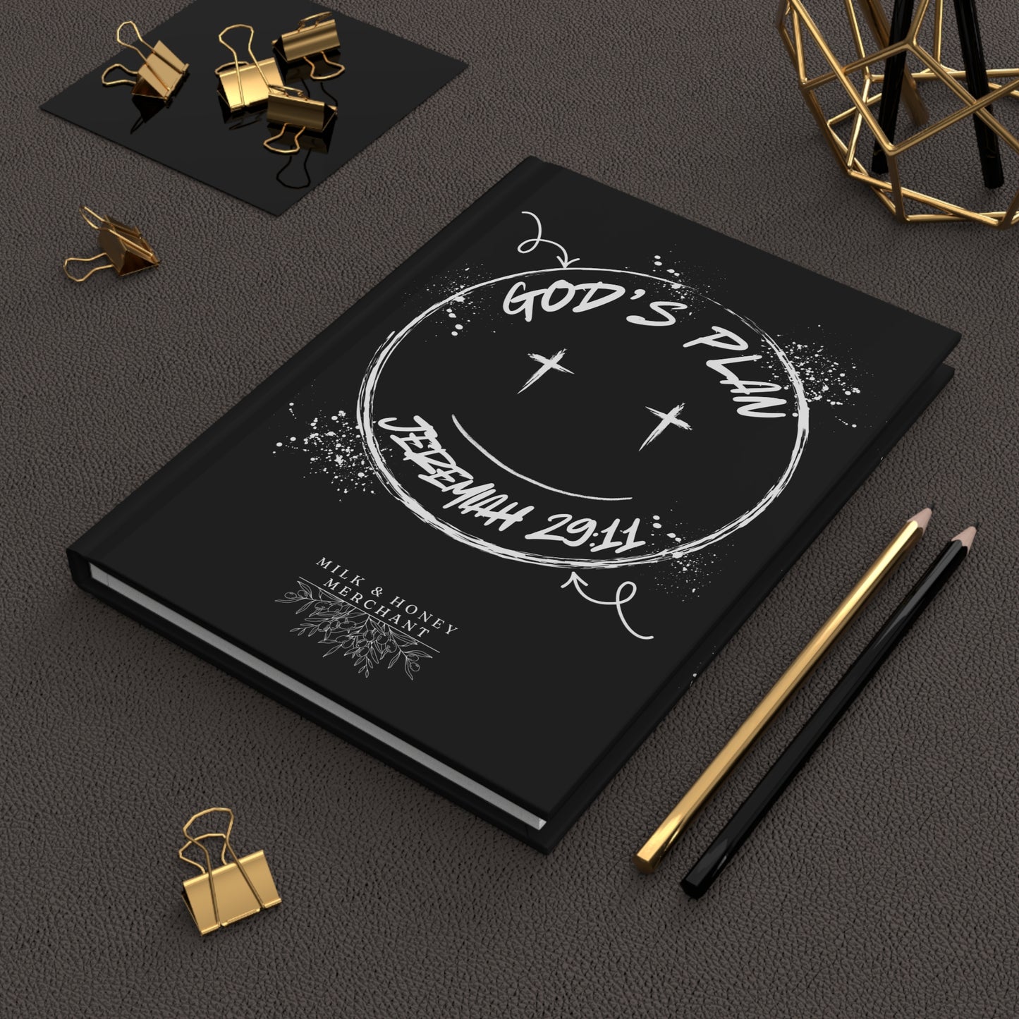 God’s Plan Jeremiah 29:11 -Hardcover Journal
