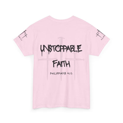 I Am Unstoppable Philippians 4:13 - Unisex Inspirational Christian T-shirt