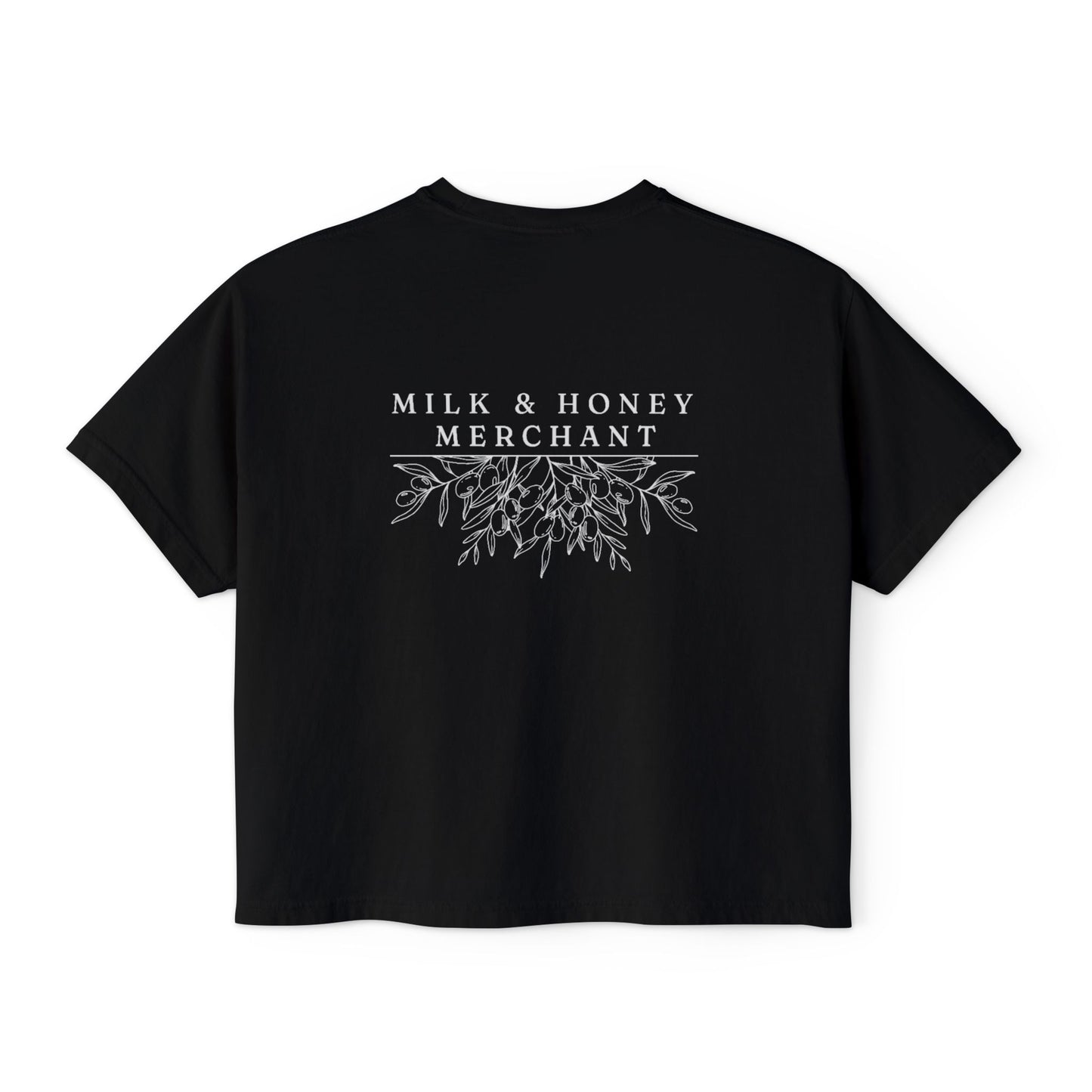 God's Daughter Boxy Tee — Mark 5:34 Faith T‑Shirt