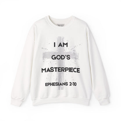 God’s Masterpiece Ephesians 2:10 Crewneck Sweatshirt-Unisex