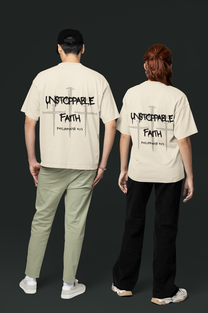 I Am Unstoppable Philippians 4:13 - Unisex Inspirational Christian T-shirt
