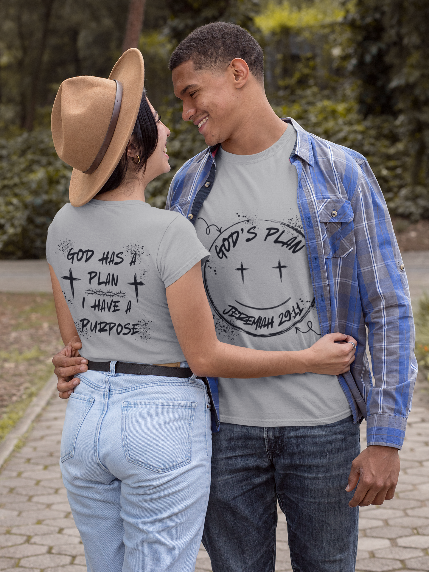 God's Plan Jeremiah 29:11 Faith T-Shirt-Unisex