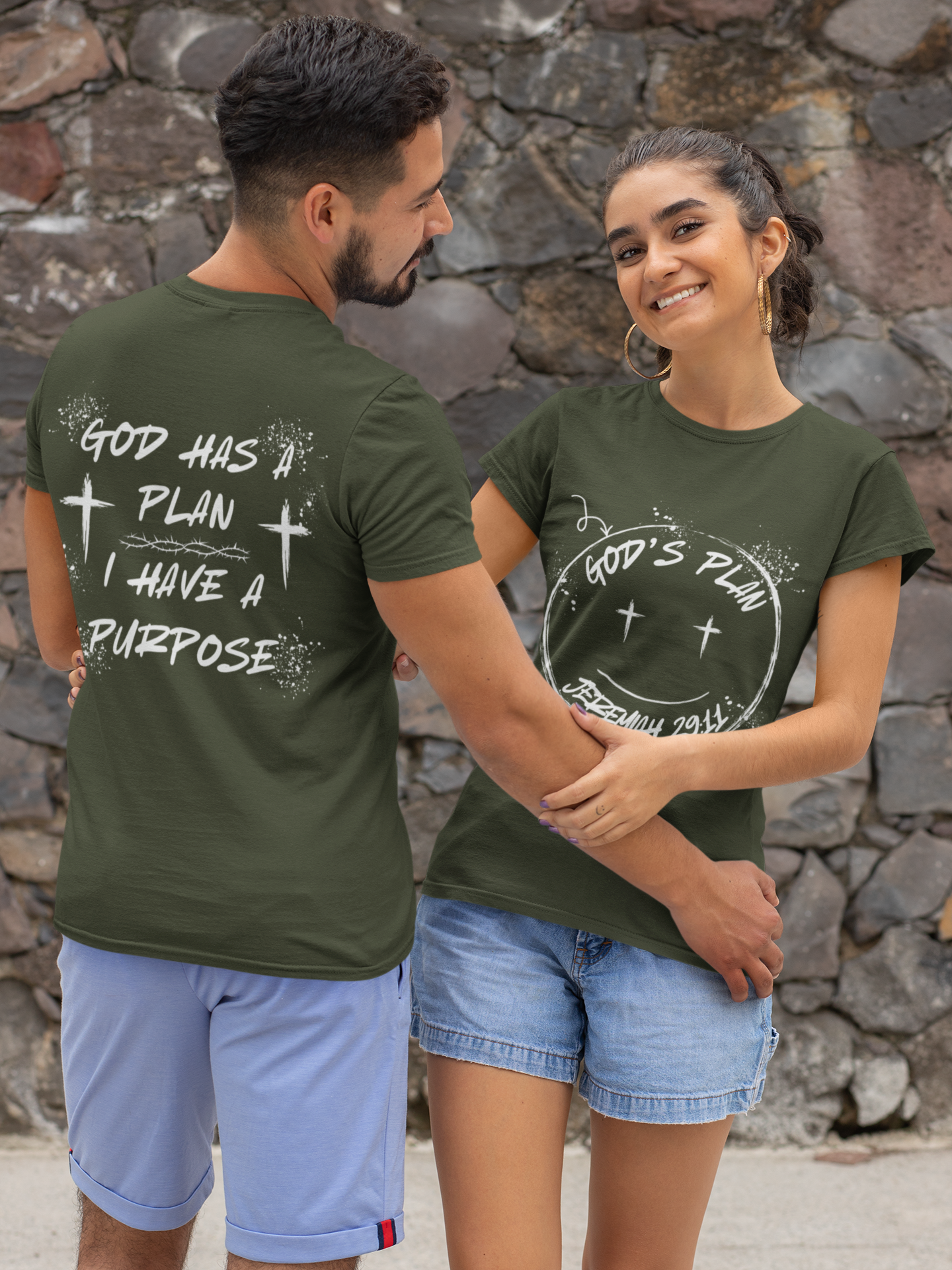 God's Plan Jeremiah 29:11 Faith T-Shirt-Unisex