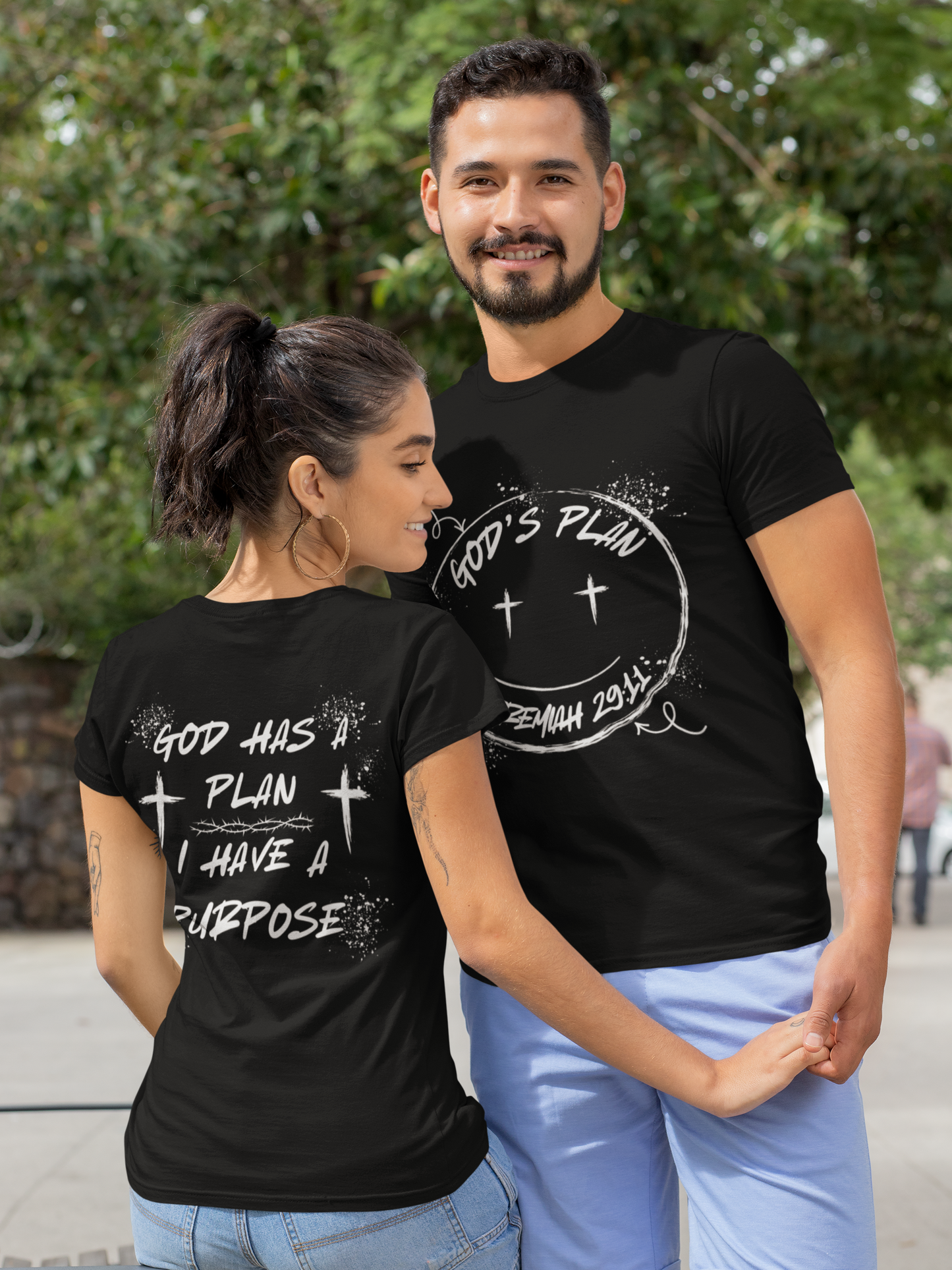 God's Plan Jeremiah 29:11 Faith T-Shirt-Unisex