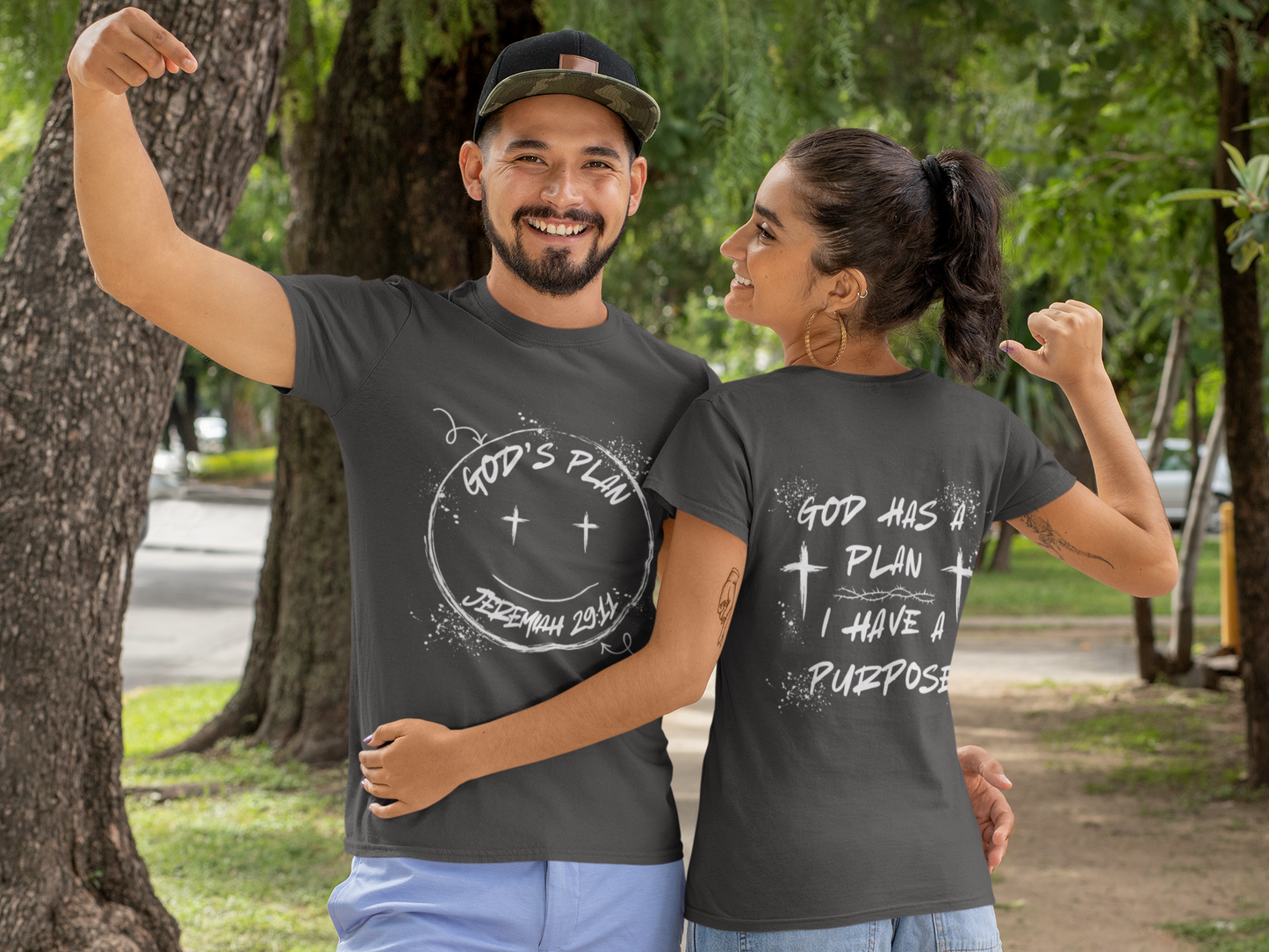 God's Plan Jeremiah 29:11 Faith T-Shirt-Unisex
