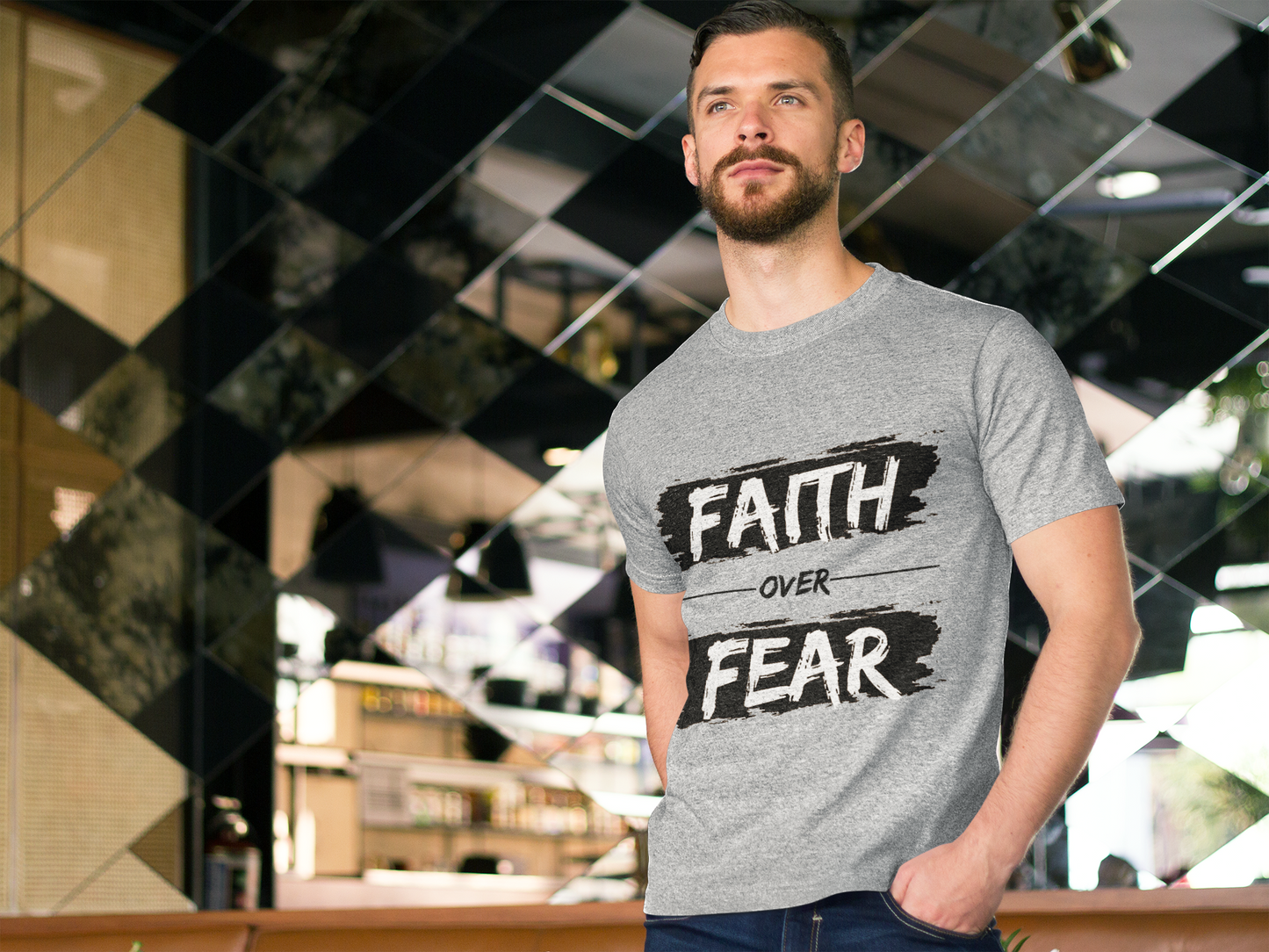 Faith Over Fear - Unisex T-Shirt