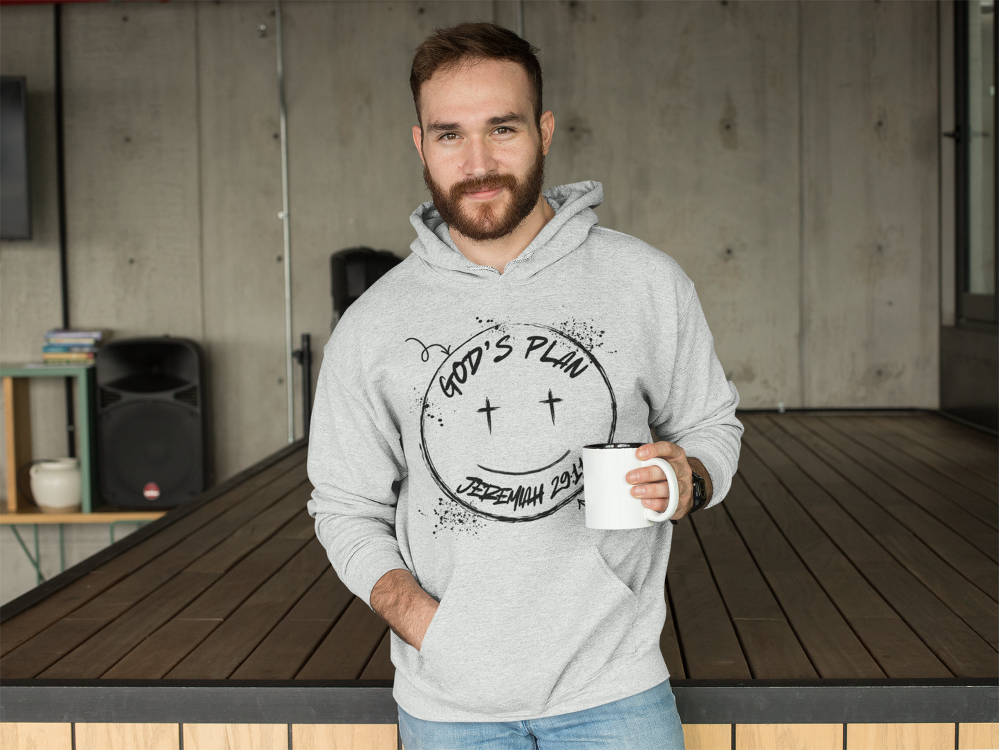 God's Plan Jeremiah 29:11 Unisex Hooded Sweatshirt