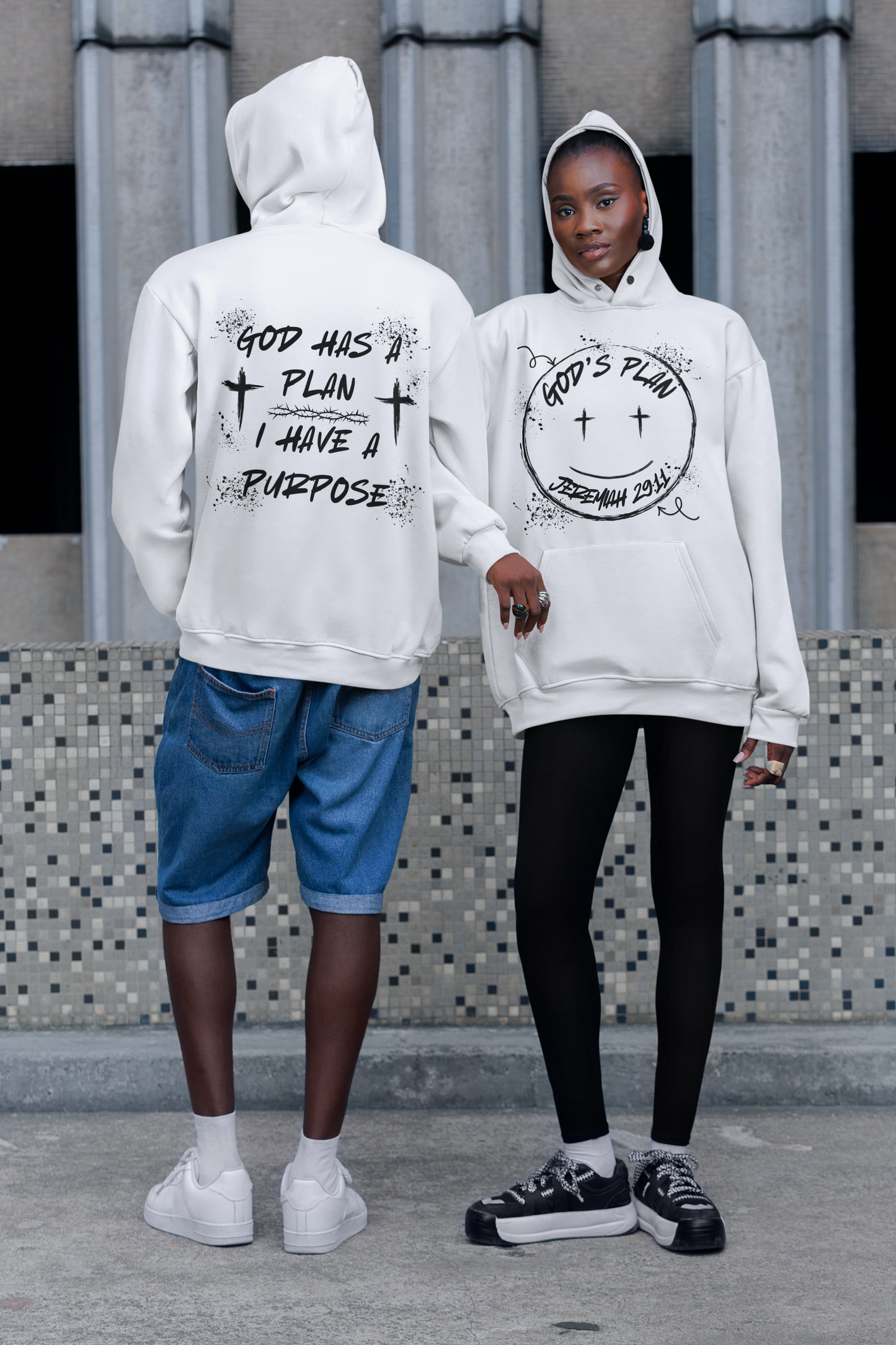 God's Plan Jeremiah 29:11 Unisex Hooded Sweatshirt
