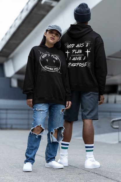 God's Plan Jeremiah 29:11 Unisex Hooded Sweatshirt