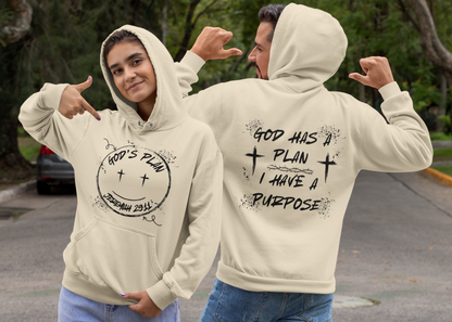 God's Plan Jeremiah 29:11 Unisex Hooded Sweatshirt