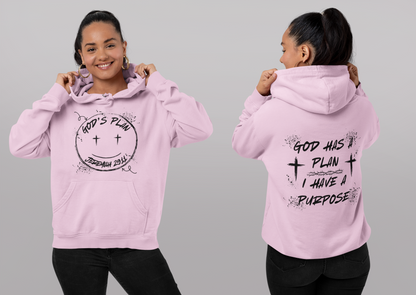 God's Plan Jeremiah 29:11 Unisex Hooded Sweatshirt