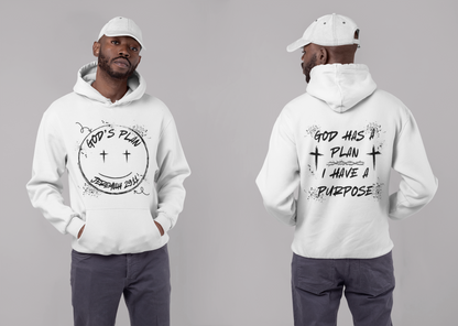 God's Plan Jeremiah 29:11 Unisex Hooded Sweatshirt