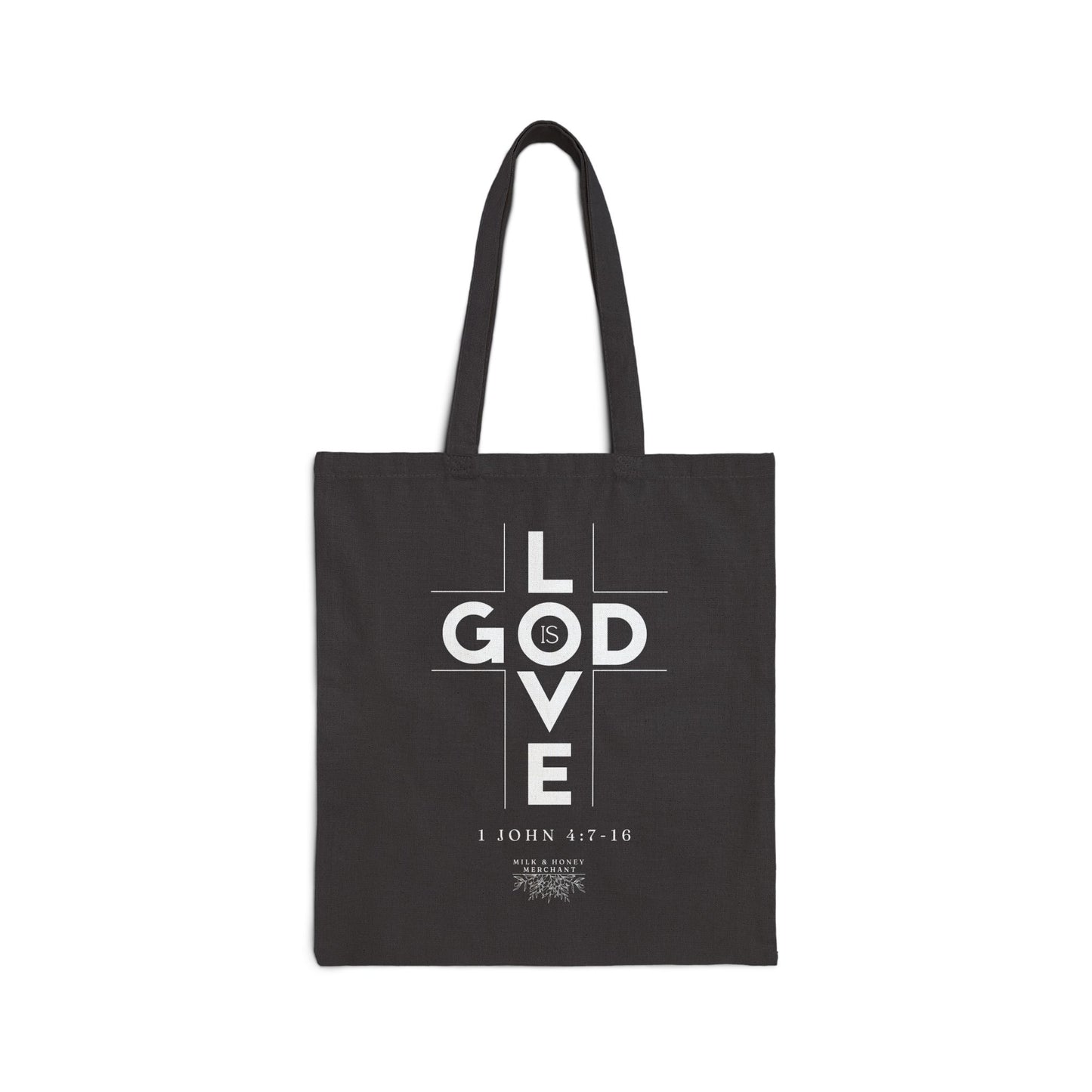 God Is Love  1 John 4:7-16 Canvas Tote Bag