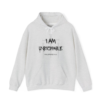 Unstoppable Faith - Philippians 4:13 Pullover Hoodie-Unisex