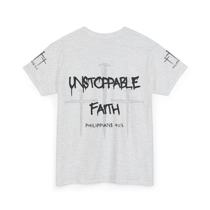 I Am Unstoppable Philippians 4:13 - Unisex Inspirational Christian T-shirt