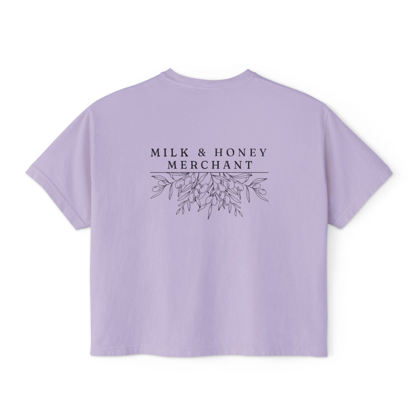 God's Daughter Boxy Tee — Mark 5:34 Faith T‑Shirt