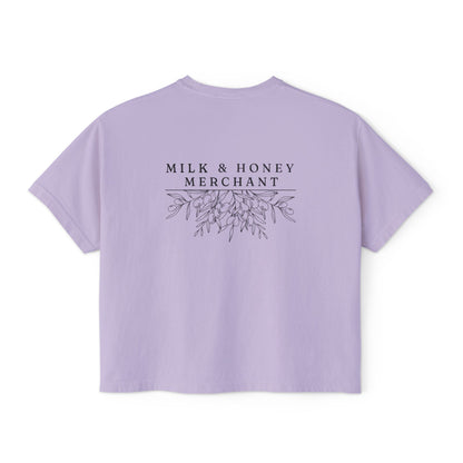God's Daughter Boxy Tee — Mark 5:34 Faith T‑Shirt