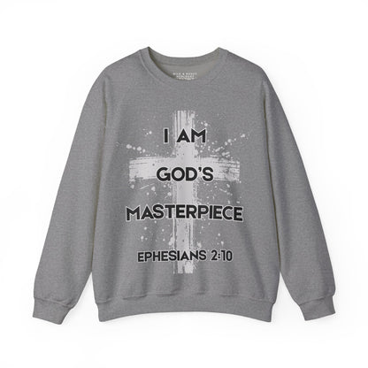 God’s Masterpiece Ephesians 2:10 Crewneck Sweatshirt-Unisex